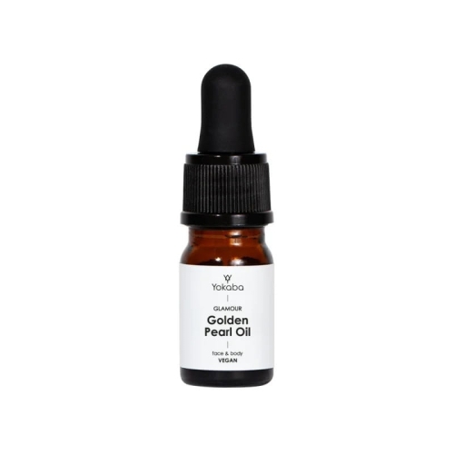 Yokaba glamour golden pearl oil face&body Olejek ze złotymi drobinkami do twarzy i ciała 4ml