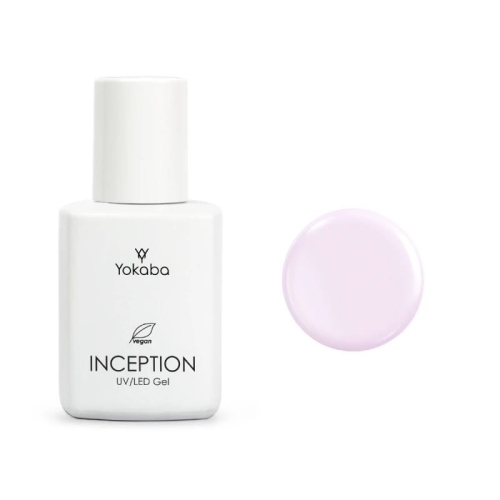 Yokaba inception Samopoziomujący żel do paznokci z pędzelkiem 08 lavender haze 30ml