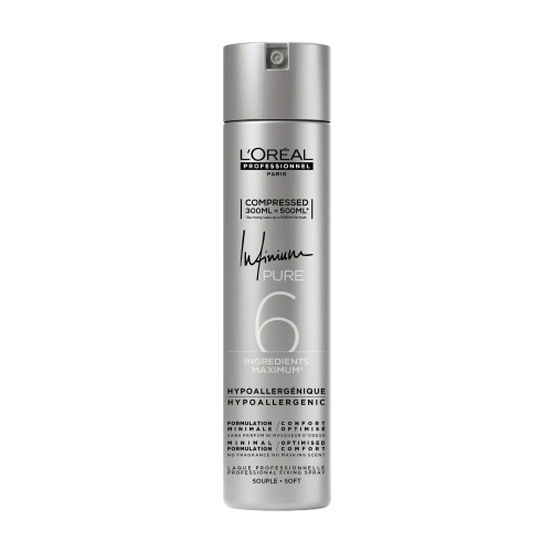 Loreal Infinium Pure Lakier do włosów Soft 300ml