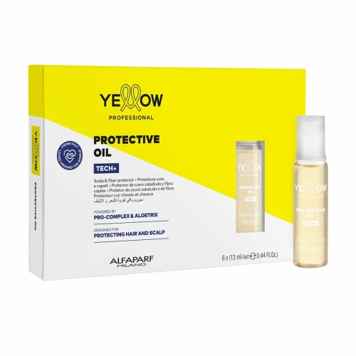 Yellow Protective Oil  ampułka Olejek chroniący włosy podczas farbowania zestaw 6x13ml