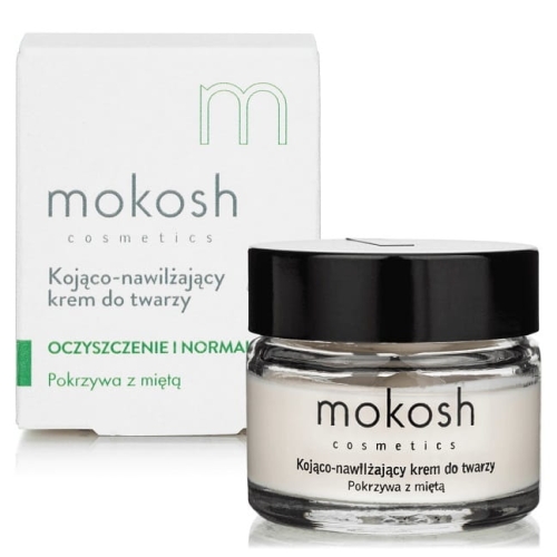 Mokosh Kojąco nawilżający krem pokrzywa z miętą 15ml