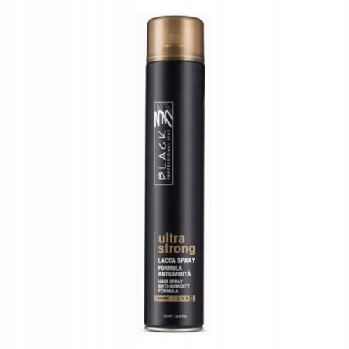 Black ultra strong Lakier do włosów ultra mocny 750ml
