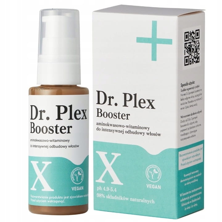 Bioelixire dr. Plex Booster aminokwasowo witaminowy do włosów i skóry głowy 50ml