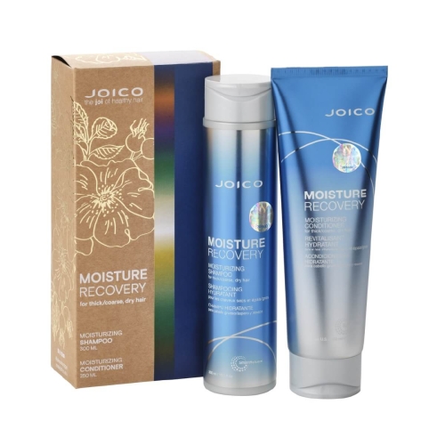Joico Moisture Recovery Zestaw nawilżający Szampon 300ml + Odżywka 250ml