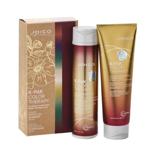 JOICO K-PAK Color therapy Zestaw Szampon 300ml + odżywka 250ml do włosów farbowanych