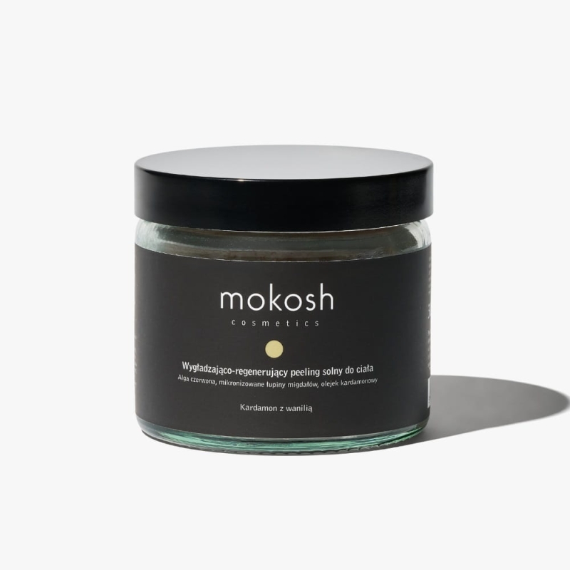 Mokosh Peeling solny do ciała kardamon z wanilią 250ml
