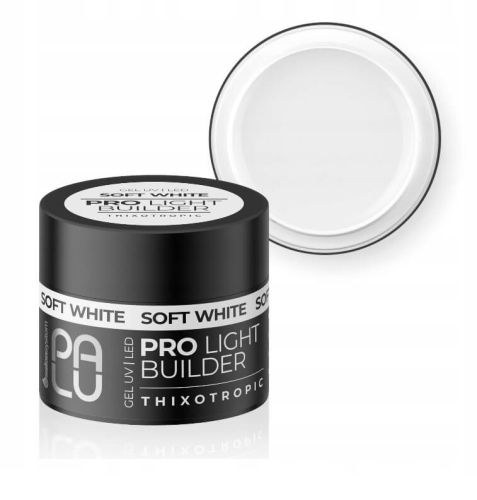 Palu pro light builder gel Żel budujący do paznokci soft white 12g