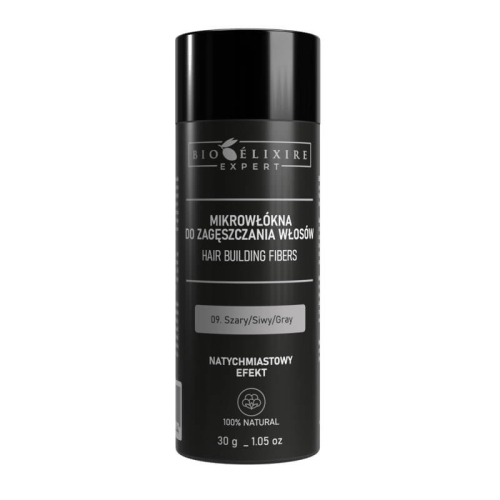 Bioelixire expert Mikrowłókna bawełniane do zagęszczania włosów 30g szary