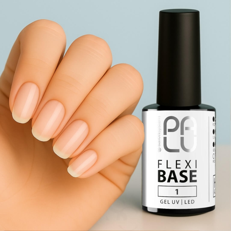 Palu flexi base 1 Gęsta baza hybrydowa do przedłużania paznokci clear 11g,jpg