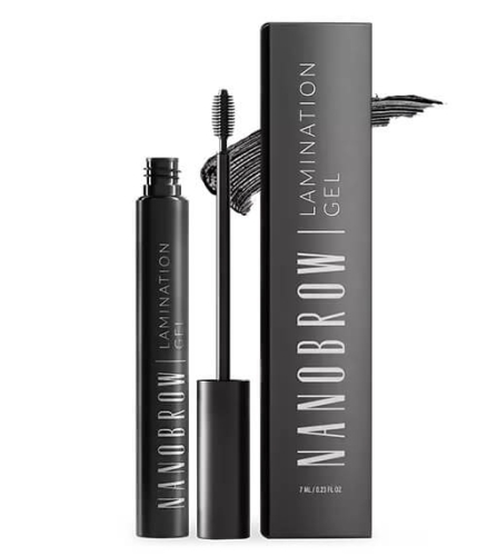 Nanobrow lamination gel Żel do brwi 7ml czarny