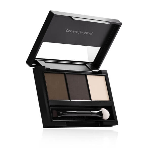 Nanobrow eyebrow powder kit Zestaw cieni do brwi 4g dark.jpg