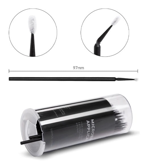 Nanolash microbrush Bezwłókienkowe aplikatory do rzęs 2.5mm 100 szt.jpg