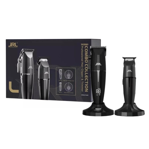 JRL onyx Black Zestaw do strzyżenia włosów Maszynka 2020C-B Trymer 2020T-B