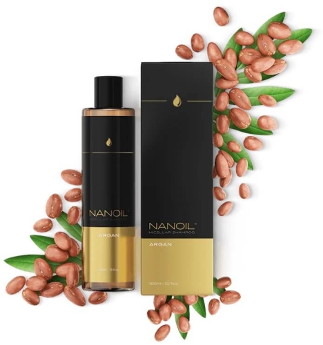 Nanoil argan micellar Micelarny szampon do włosów z arganem 300ml