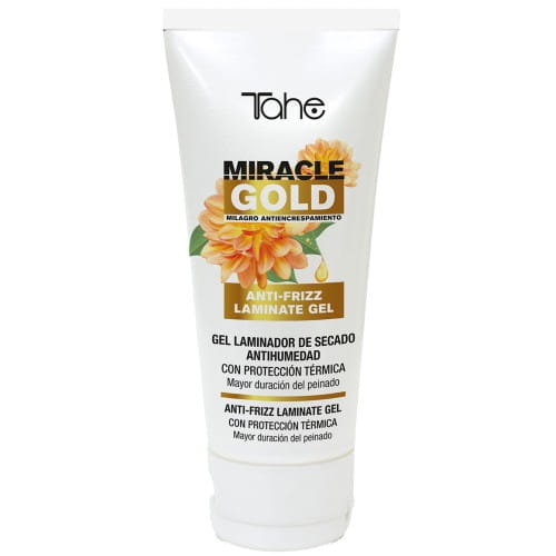 Tahe miracle gold anti frizz Żel do laminowania przeciw puszeniu się włosów 50ml