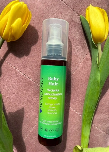 Borovsky Baby Hair Wcierka pobudzająca włosy z kofeiną 150ml