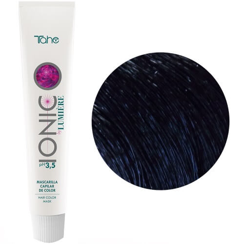 Tahe lumiere ionic pH 3,5 Maska koloryzująca do włosów czarna 100ml