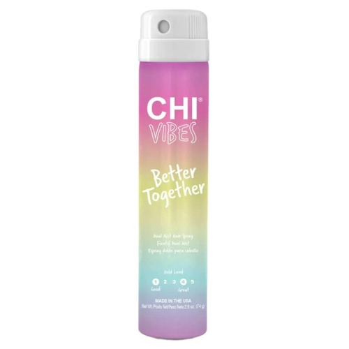 Chi vibes better together Lakier do włosów 2w1 naturalne i mocne utrwalenie 74g 