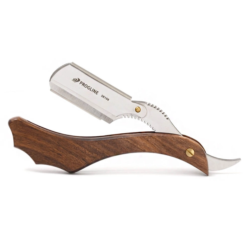Progline Brzytwa barberska drewniana SR108.jpg