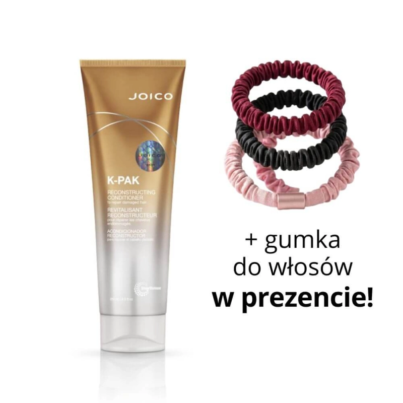JOICO K-PAK Reconstructing - Odżywka odbudowująca 250ml + scrunchie.jpg
