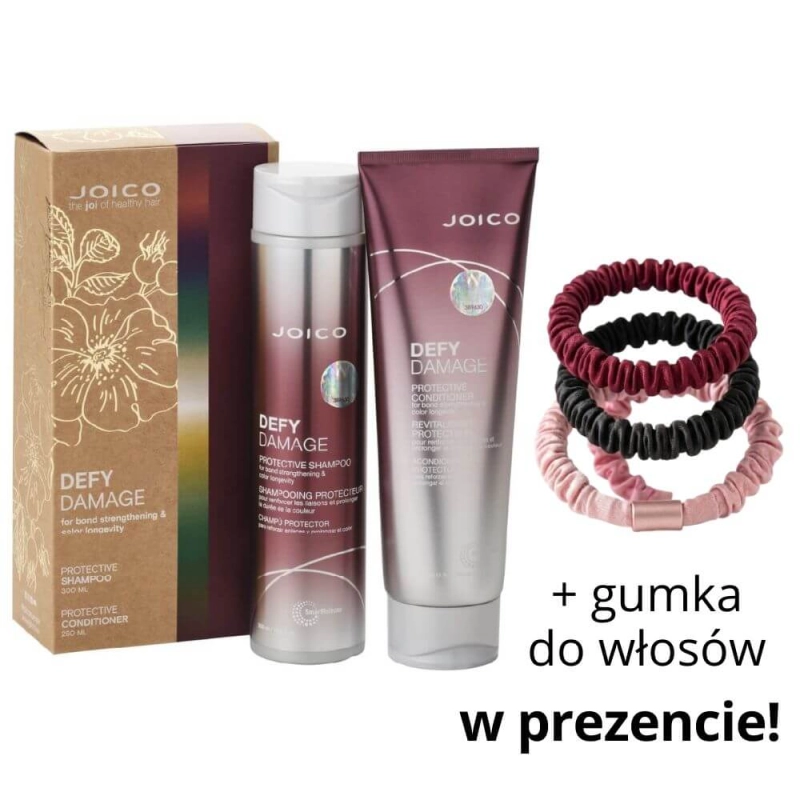 Joico defy damage Zestaw do wlosow zniszczonych i farbowanych + gumka.jpg