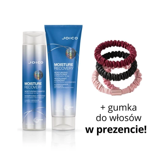 Joico Moisture Recovery Zestaw nawilżający Szampon 300ml + Odżywka 250ml
