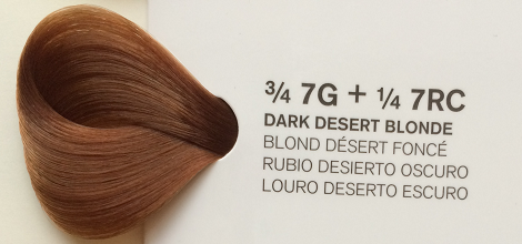 JOICO VERO K-PAK farba  Ciemny Pustynny Blond 3/4 7G + 1/4 7RC
