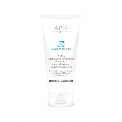 APIS Hydro balance - Maska kremowa z minerałami z Morza Martwego i kwasem hialuronowym 200ml