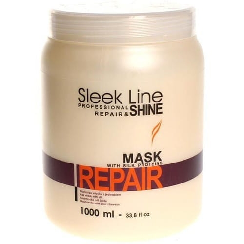 STAPIZ Sleek Line Mask Repair - Maska do włosów zniszczonych 1000ml