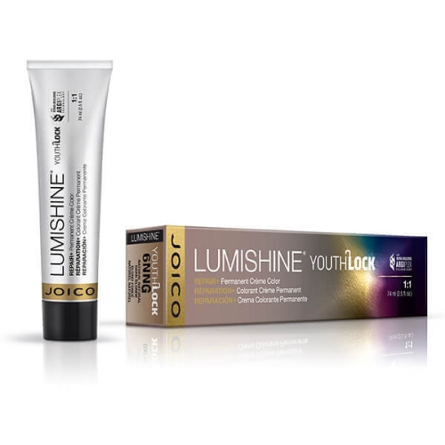 JOICO Lumishine Permanent Color YOUTHLOCK - Farba do włosów z kolagenem i kompleksem ARGIPLEX 74ml