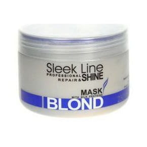 STAPIZ Sleek Line Mask Hair Blond - Niebieska maska regenerująca do włosów blond 250ml