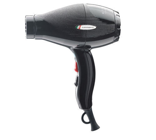 Gamma Piu E.T.C Light Nylon Londyńska czerń Lekka suszarka