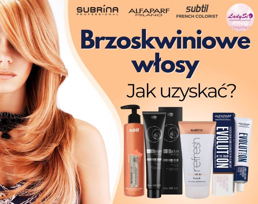 Brzoskwiniowe włosy - najgorętszy kolor sezonu!